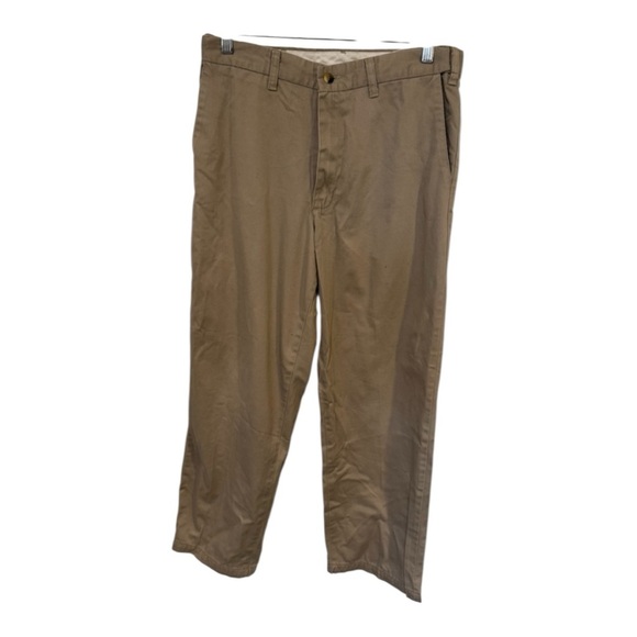 Wrangler Tan Chino Pants Relaxed Fit - Picture 6 of 6